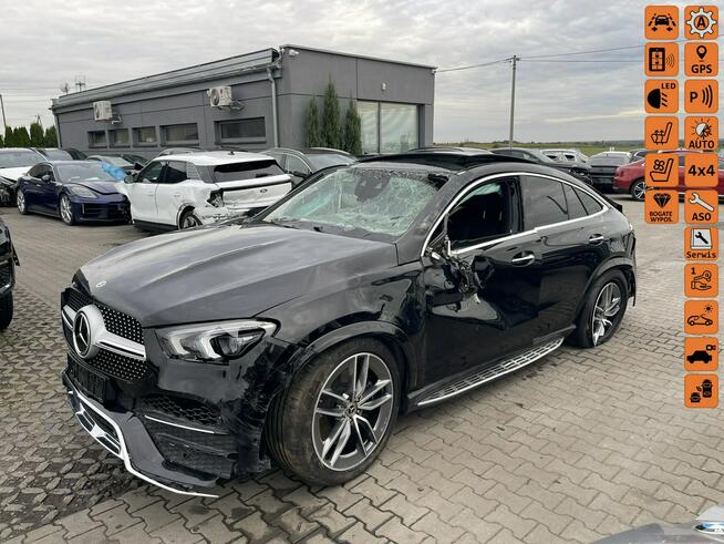 Mercedes GLE 400 Coupe 4Matic Kamery 360 Skóra Pamięć HAK 330KM Gliwice - zdjęcie 1