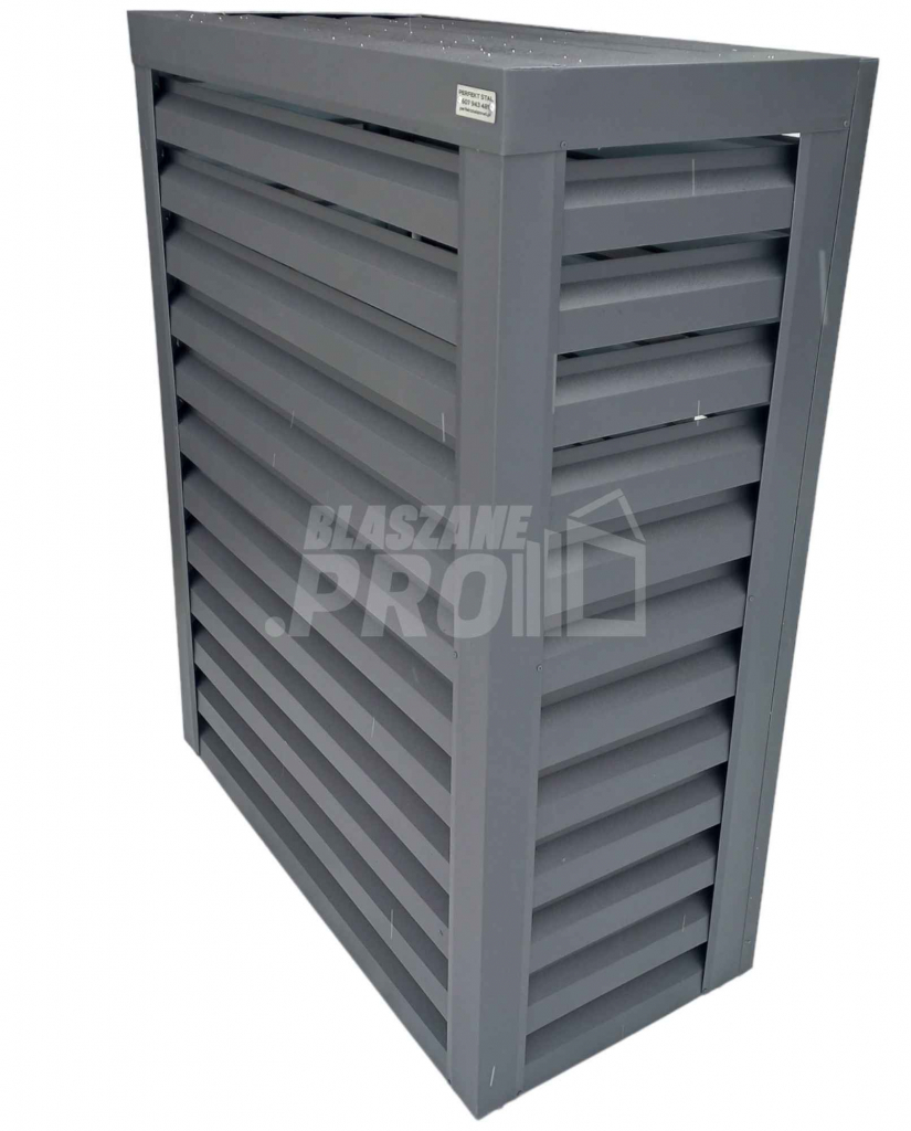 Osłona pompy ciepła 90x40x140 cm antracyt GP321 Tczew - zdjęcie 1
