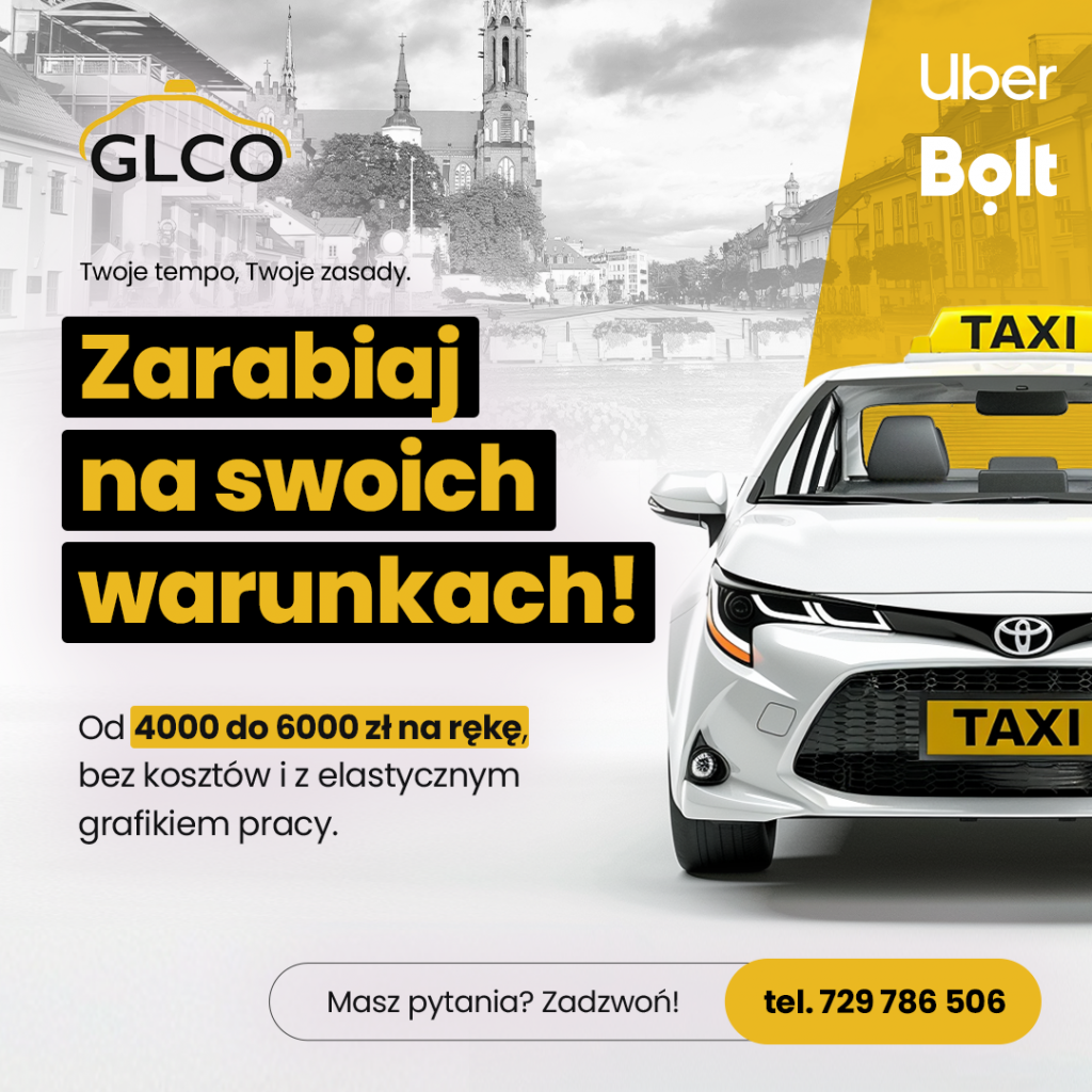 Zatrudnimy na Bolt Uber Białystok - zdjęcie 1