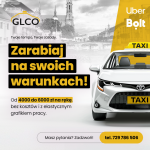 Zatrudnimy na Bolt Uber