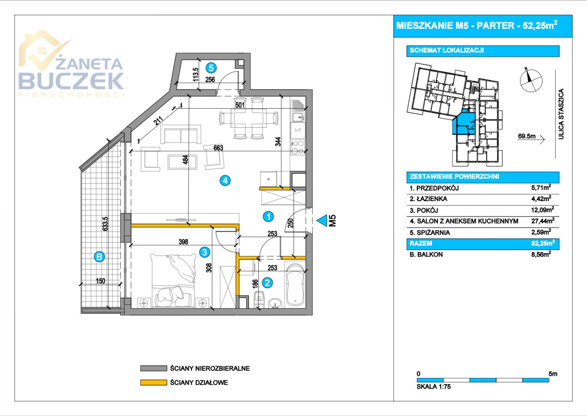 Ostatnie mieszkania-inwestycja Staszica nad Bzurą Sochaczew - zdjęcie 11