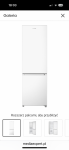 Lodówka Hisense 180 cm biała