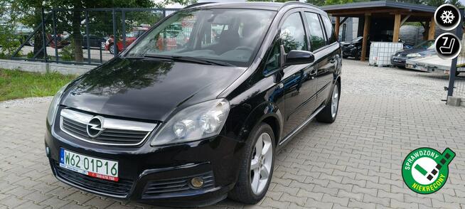 Opel Zafira 7- osób Benz , Klima , alu 17" Hak Stare Budy - zdjęcie 1