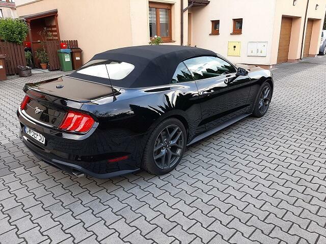 Mustang Kabriolet czarny - 7 tys !!! Fabryczna - zdjęcie 4