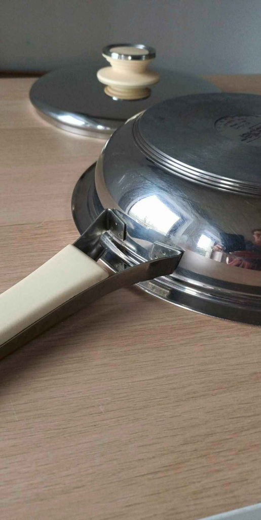 ZEPTER Patelnia głęboka naczynie z pokrywką URA  24 cm 2 litry Śródmieście - zdjęcie 5