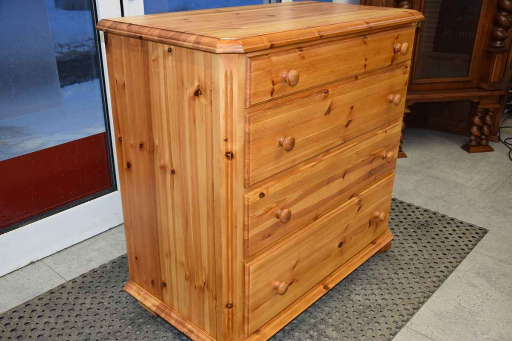 komoda z szufladami z drewna sosnowego - jak nowa Olsztyn - zdjęcie 2