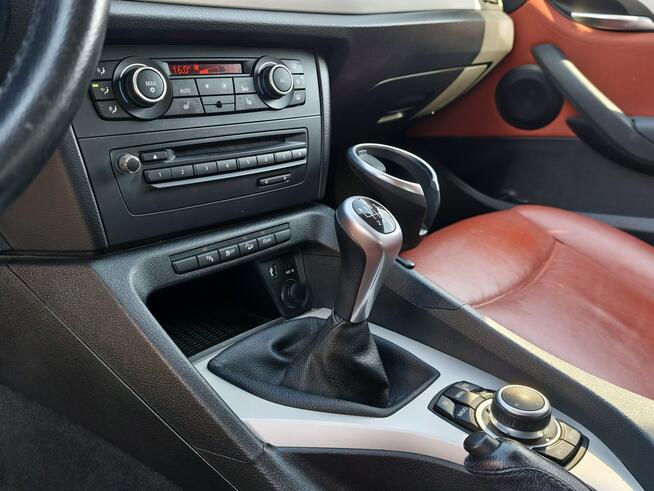BMW X1 xDrive20d 2.0d 177KM 4x4 AWD -Panorama -Skóra -Biksenon -Zobacz Goczałkowice-Zdrój - zdjęcie 6