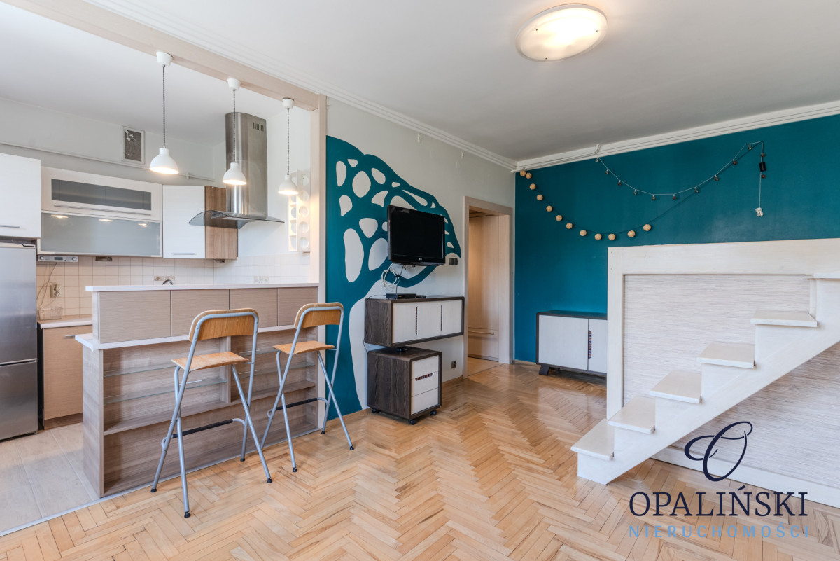 Kawalerka blisko centrum | Salon z kuchnią | wolna Rzeszów - zdjęcie 2