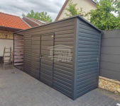 Schowek - domek ogrodowy 4x1 - wiata 2x1 - brama dach GP627 Bydgoszcz - zdjęcie 2