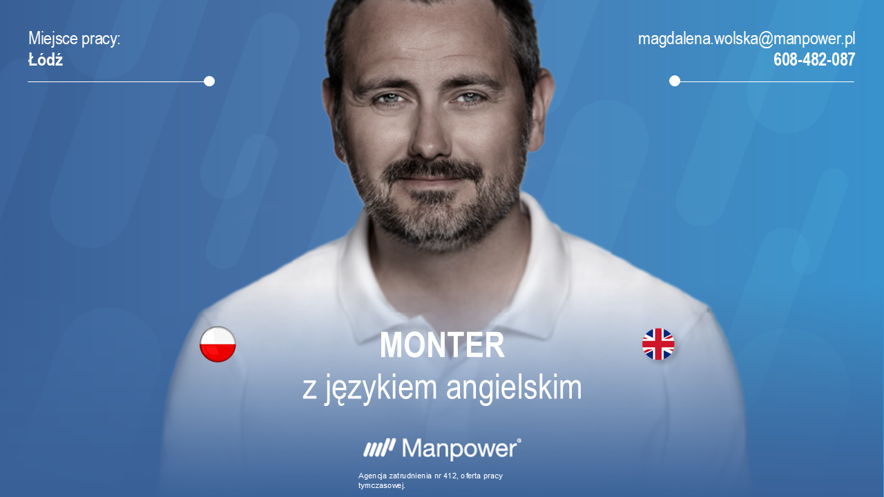 Monter  z językiem angielskim Widzew - zdjęcie 1