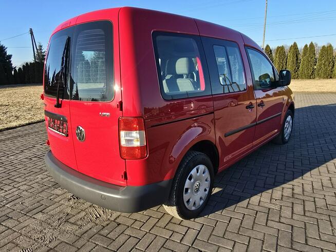 Volkswagen Caddy 1,4benz 5 Osób.klimatyzacja.El.szyby.kredyt.OKAZJA Kutno - zdjęcie 7