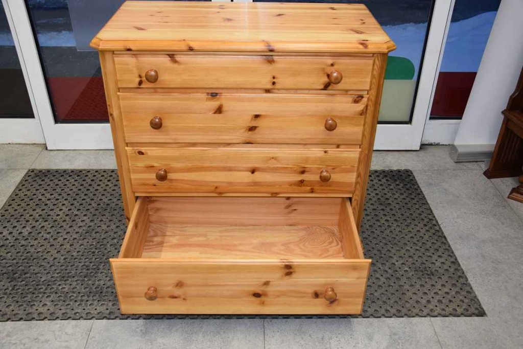 komoda z szufladami z drewna sosnowego - jak nowa Olsztyn - zdjęcie 3