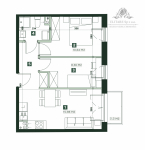 Mieszkanie 3pok. o pow 43,43m2 z balkonem 2,2m2/ Żerniki Wrocław - zdjęcie 2