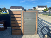 Schowek – domek ogrodowy 1,5×1,5 wiata 1×1,5 drzwi dach  ST236 Czersk - zdjęcie 4