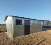 Garaż blaszany 4x6 Brama + otwór na okno dwuspad pod ocieplenie GP200 Pabianice - zdjęcie 2