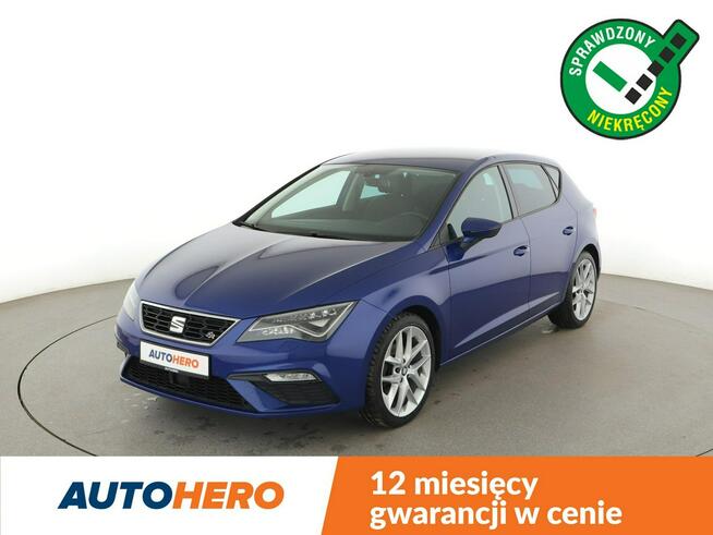 Seat Leon FR navi grzane fotele PDC climatronic tempomat półskóra Warszawa - zdjęcie 1