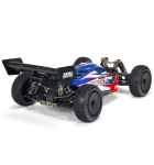 Arrma 1/8 TYPHON 6S TLR Tuned 4X4 RTR Brushless Buggy, Red/Blue Bemowo - zdjęcie 2