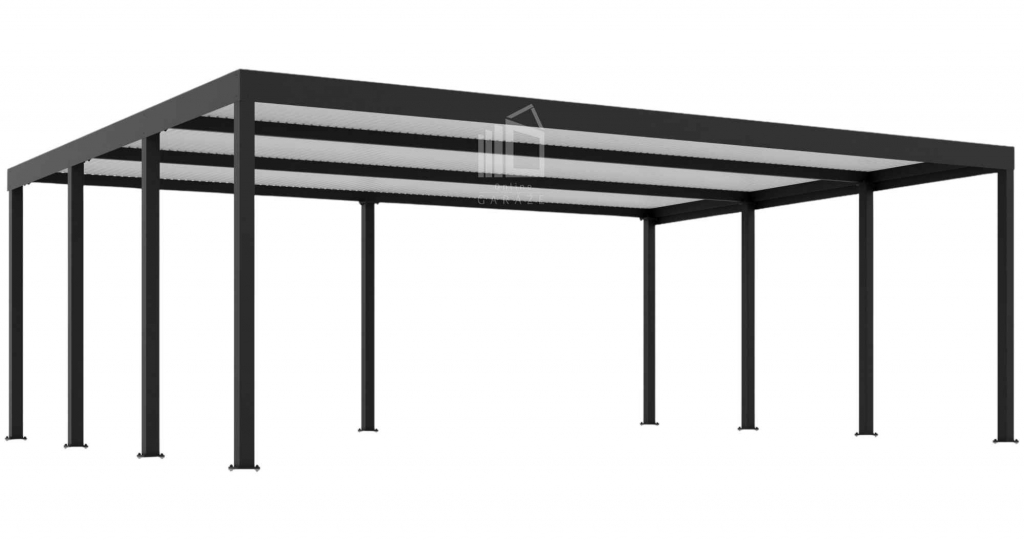 CarPort PREMIUM - wiata samochodowa 7x5 - antracyt ID1027 Częstochowa - zdjęcie 1