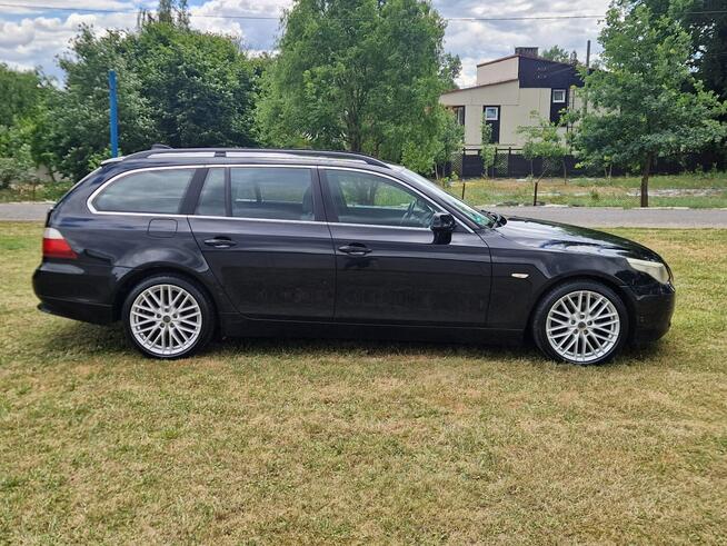 BMW 525 E61 2.5d 177KM Bixenon Alu18 Manual Raty Zamiana Strobice - zdjęcie 8