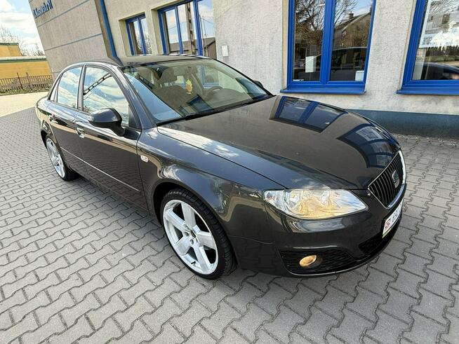 Seat Exeo 1.6MPi 2010r Climatronic Bezwypadkowy Sedan Alufelgi Serwis! Sokołów Podlaski - zdjęcie 7