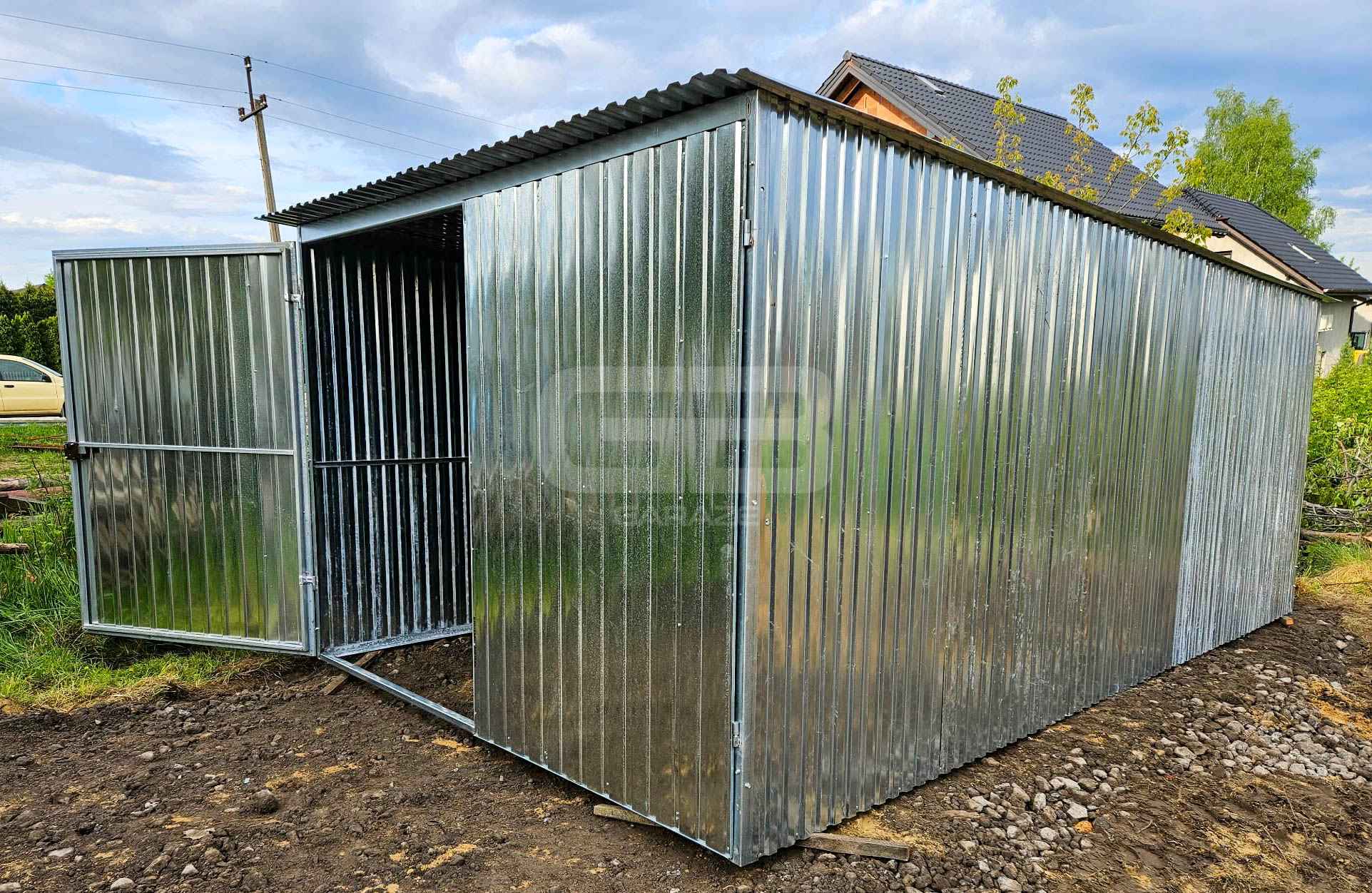 Blaszak 3×5 m II gat– garaż na budowę konstrukcja wolnostojąca GB102 Kętrzyn - zdjęcie 2