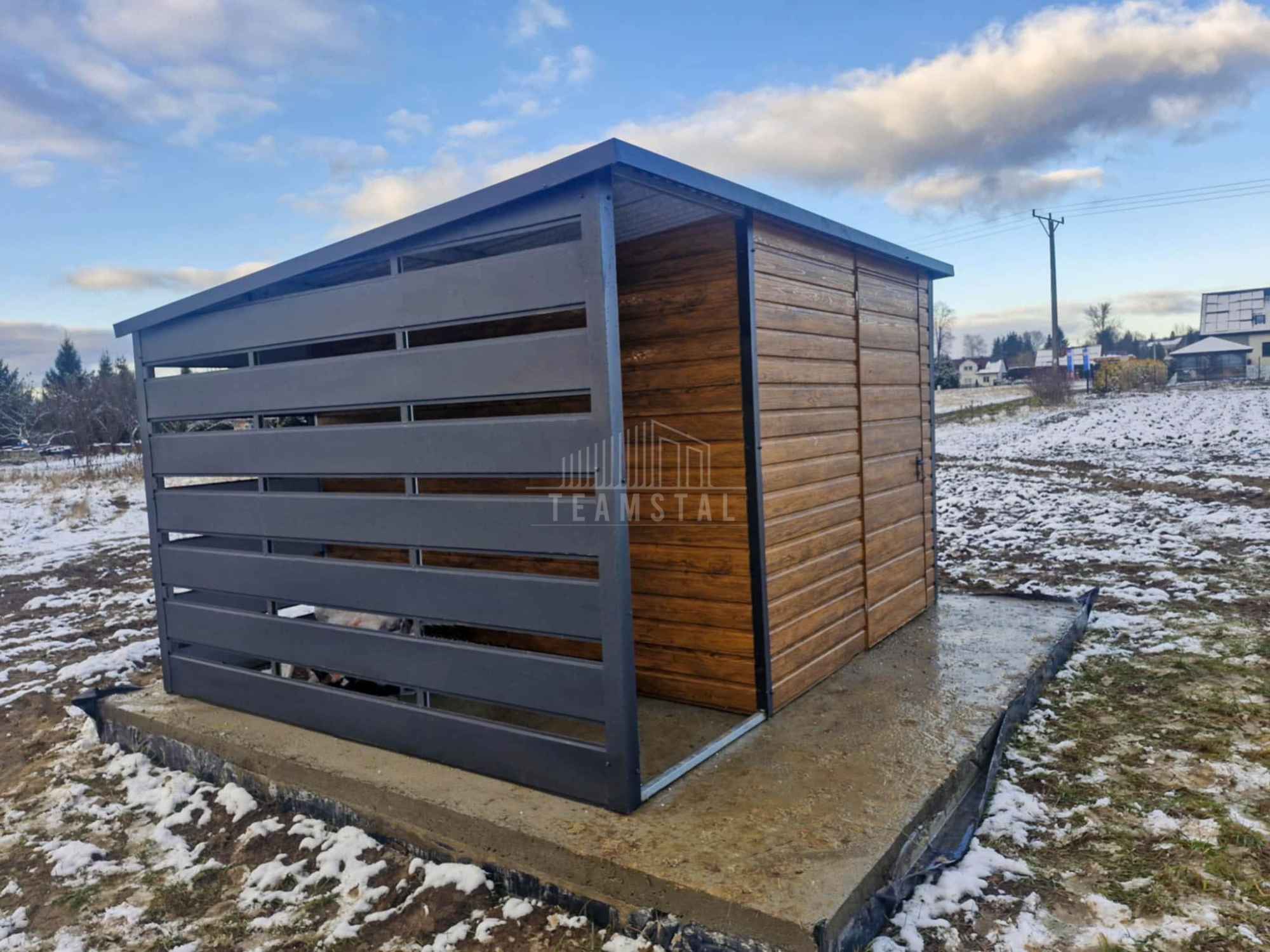 Schowek - domek ogrodowy 2,5x3m drzwi okno drewnopodobny dach TS928 Kościerzyna - zdjęcie 2