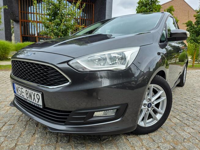 Ford C-MAX 1.5 EcoBoost 150 KM Zar. w PL Zadbany 2017 przebieg 136tys. Lelice - zdjęcie 1