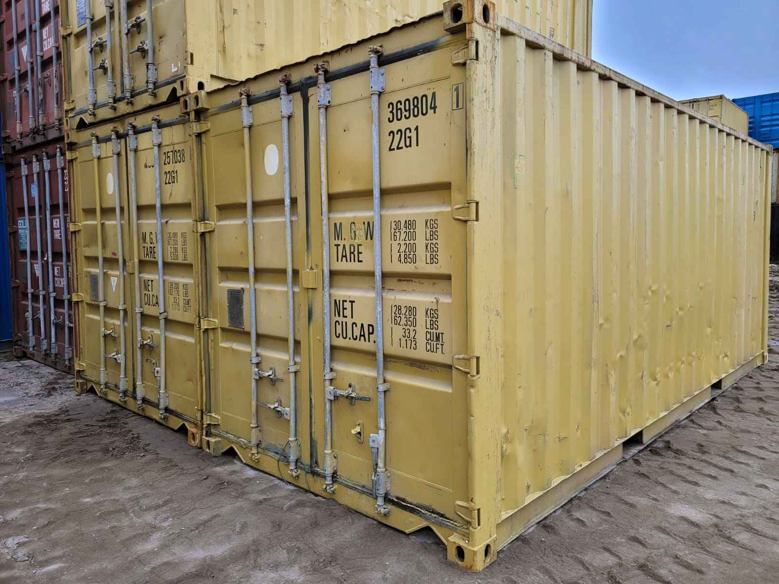 Magazyny, kontenery morskie 20DC / DV Banino - zdjęcie 1