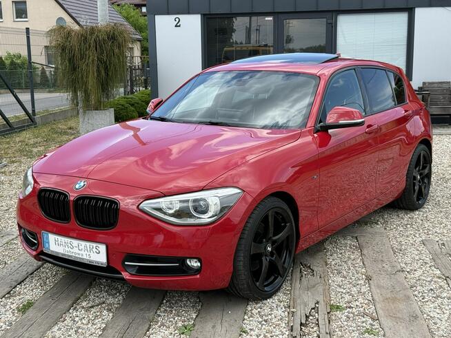 BMW 116 bi-xenon*sport*alu*navi*szyber*super stan*nowy rozrząd* Dąbrowa - zdjęcie 10