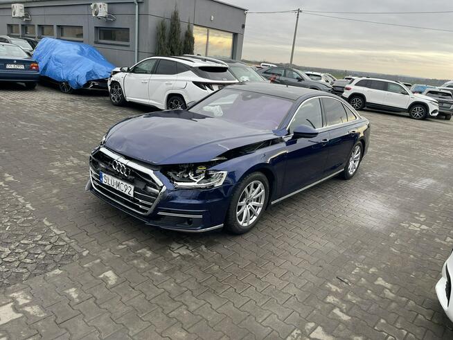 Audi A8 mHEV Quattro Pneumatyka Pamięć 4 strefy Kamery360 Webasto Gliwice - zdjęcie 4