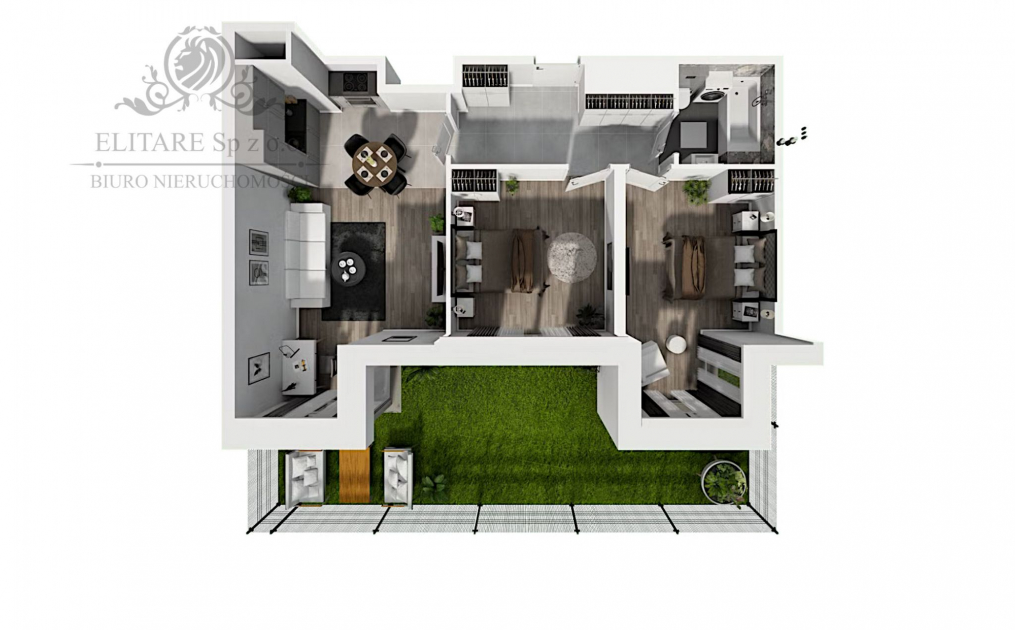 Mieszkanie 3pok. 62,44m2, ogród, ogrzewanie miejskie/ Kleczków Wrocław - zdjęcie 5