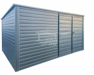 Schowek - Domek Ogrodowy 4x2,5m Brama Dwuskrzydłowa  Dach GP485