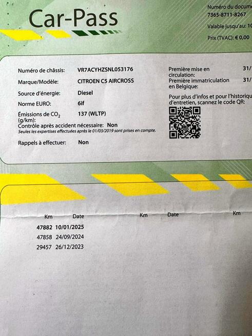Citroen C5 Aircross Pisemna Gwarancja 12 miesięcy Konin - zdjęcie 5