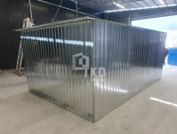 Garaż blaszany 3x5m brama dwuskrzydłowa ocynk dach TKD385 Chełm - zdjęcie 5