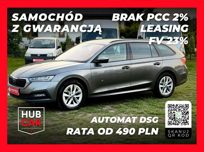 Skoda Octavia 2.0 TDI 150KM DSG 2022 Kamera Keyless Grzane Fotele Łódź - zdjęcie 1