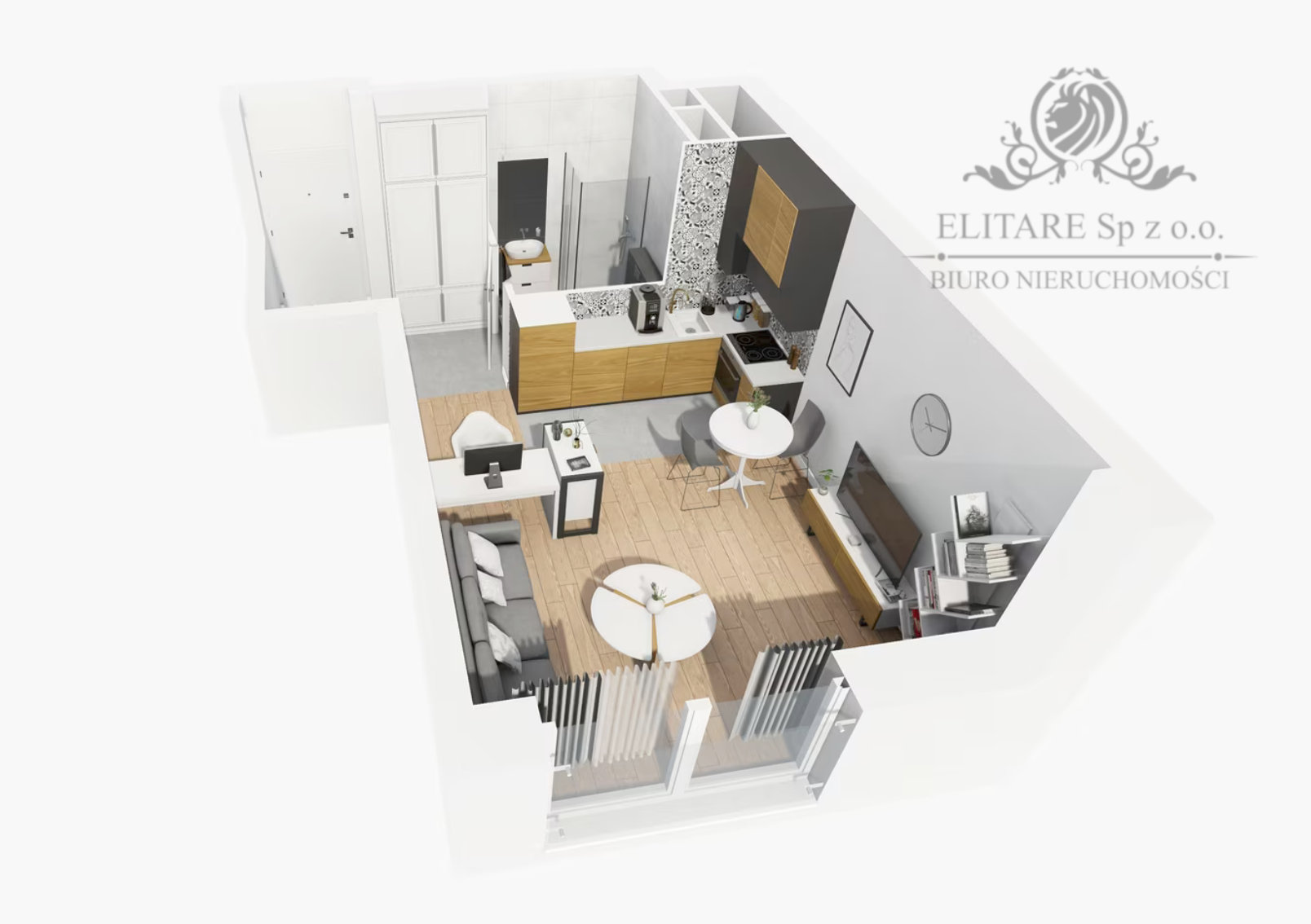 Mieszkanie 27,07m2 ,1 pok. w Centrum Wrocławia/Stare Miasto Wrocław - zdjęcie 6