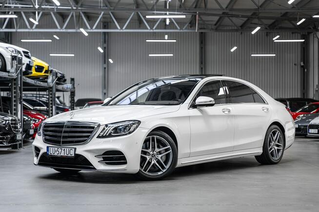 Mercedes S 560 4Matic Long. Bezwypadkowy. 23 000 km! FV23%. Węgrzce - zdjęcie 1