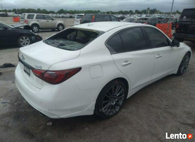 Infiniti Q50 2021, 3.0L, po gradobiciu Warszawa - zdjęcie 4