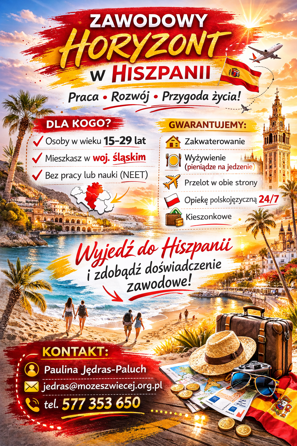 Zawodowy staż w Hiszpanii Katowice - zdjęcie 1