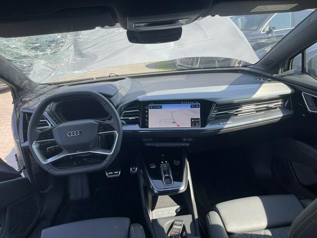 Audi Q4 E-toron S-line Automat  Skóra Virtual cockpit 340KM Gliwice - zdjęcie 9