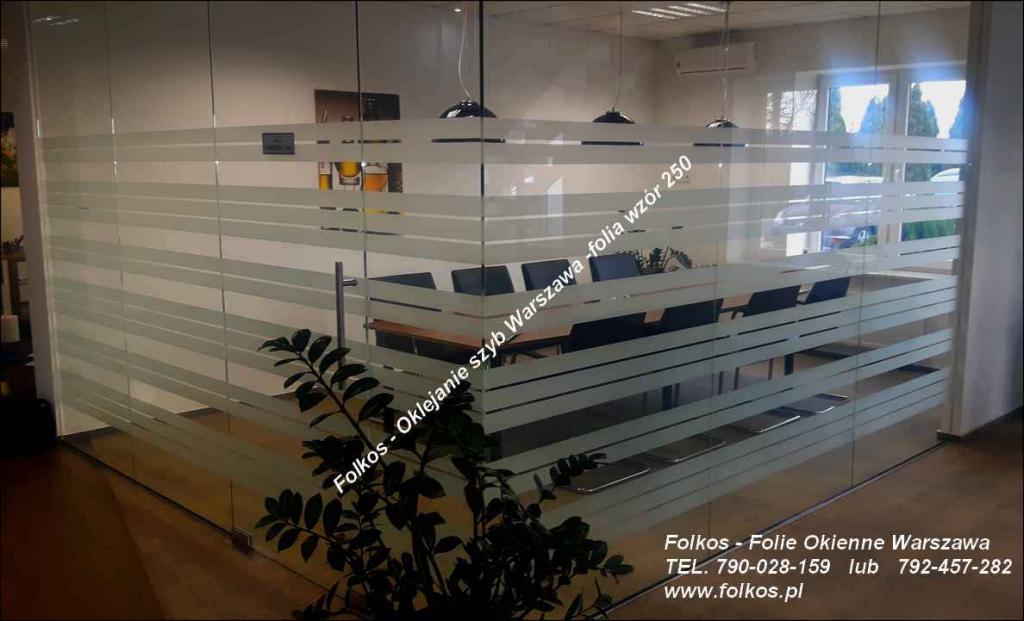 Folie okienne Wilanów -Ursynów- Kabaty oklejanie szyb folią ...Folkos Wilanów - zdjęcie 10