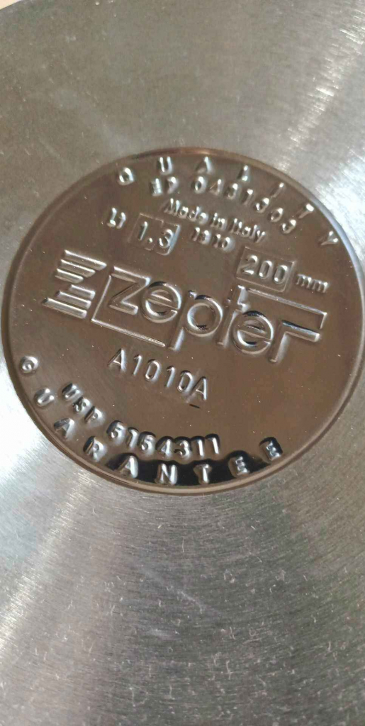 ZEPTER - NOWA patelnia URA z pokrywką naczynie 20cm 1,2L Śródmieście - zdjęcie 6