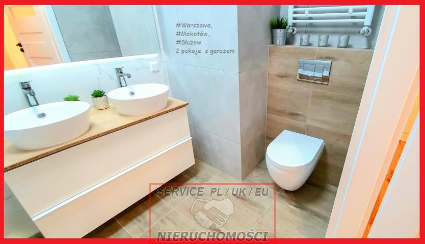Ładnie wykończone dwa pokoje z garażem -#Mokotów Warszawa - zdjęcie 12