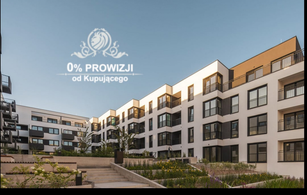 Piękne mieszkanie z balkonem w zielonej i spokojnej okolicy Wrocław - zdjęcie 2