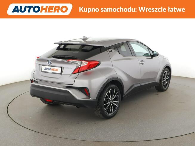 Toyota C-HR HEV klima auto grzane fotele kamera i czujniki parkowania Warszawa - zdjęcie 7