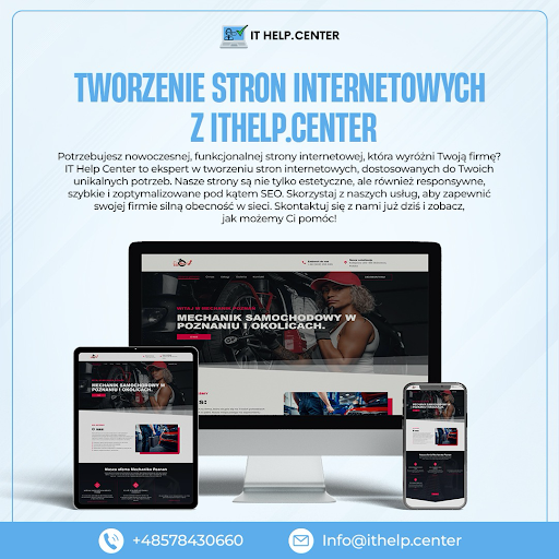 Tworzenie Stron Internetowych z IT Help Center Bemowo - zdjęcie 1