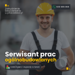 Serwisant prac ogólnobudowlanych – budownictwo przemysłowe