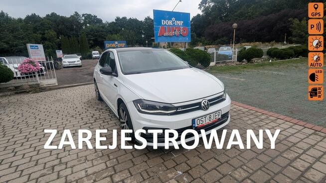 Volkswagen Polo R- LINE  (Virtual Cockpit, Nawigacja, ACC) Biała - zdjęcie 1