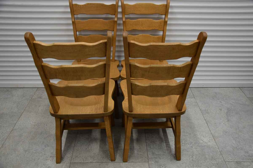 krzesła dębowe 4 sztuki - jak nowe Olsztyn - zdjęcie 3