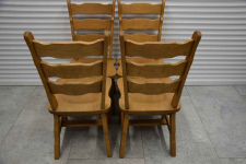 krzesła dębowe 4 sztuki - jak nowe Olsztyn - zdjęcie 3